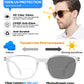 OCCI CHIARI Photochromic Bifocal Reading Glasses for Mens,Wide Transition UV Protection Sunglasses Readers