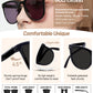 OCCI CHIARI Reading Sunglasses For Women Big Frame Foldable Reader