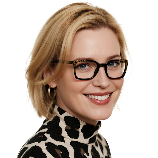 OCCI CHIARI Fashion Reading Glasses For Women Rectangle Reader OC5018