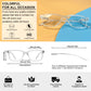 OCCI CHIARI Mens Reading Glasses Awesome Comfort Readers Ultralight Full Frame OC5213