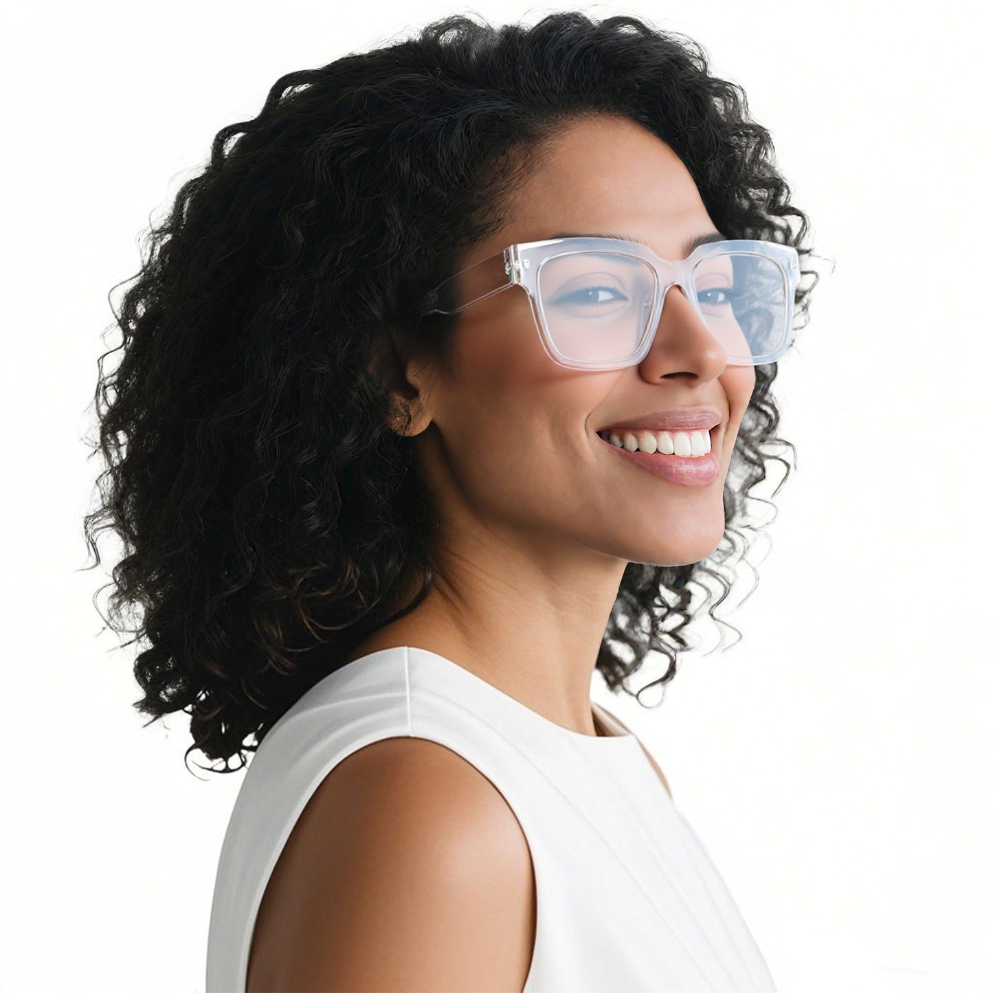 OCCI CHIARI Large Frame Reading Glasses for Women Retro Square Readers OC5078