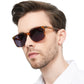 OCCI CHIARI XL Sunglasses with Readers for Men Large Head Comfortable Sun Reading Glasses 1.0 1.25 1.5 1.75 2.0 2.25 2.5 2.75 3.0 3.5