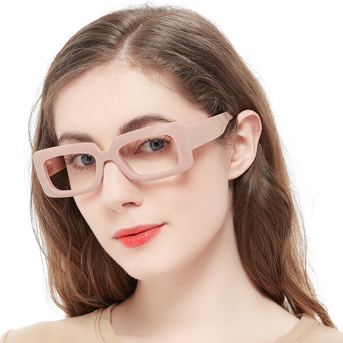 OCCI CHIARI Fashion Reading Glasses for Women Large Readers Heavy Duty Eyeglasses