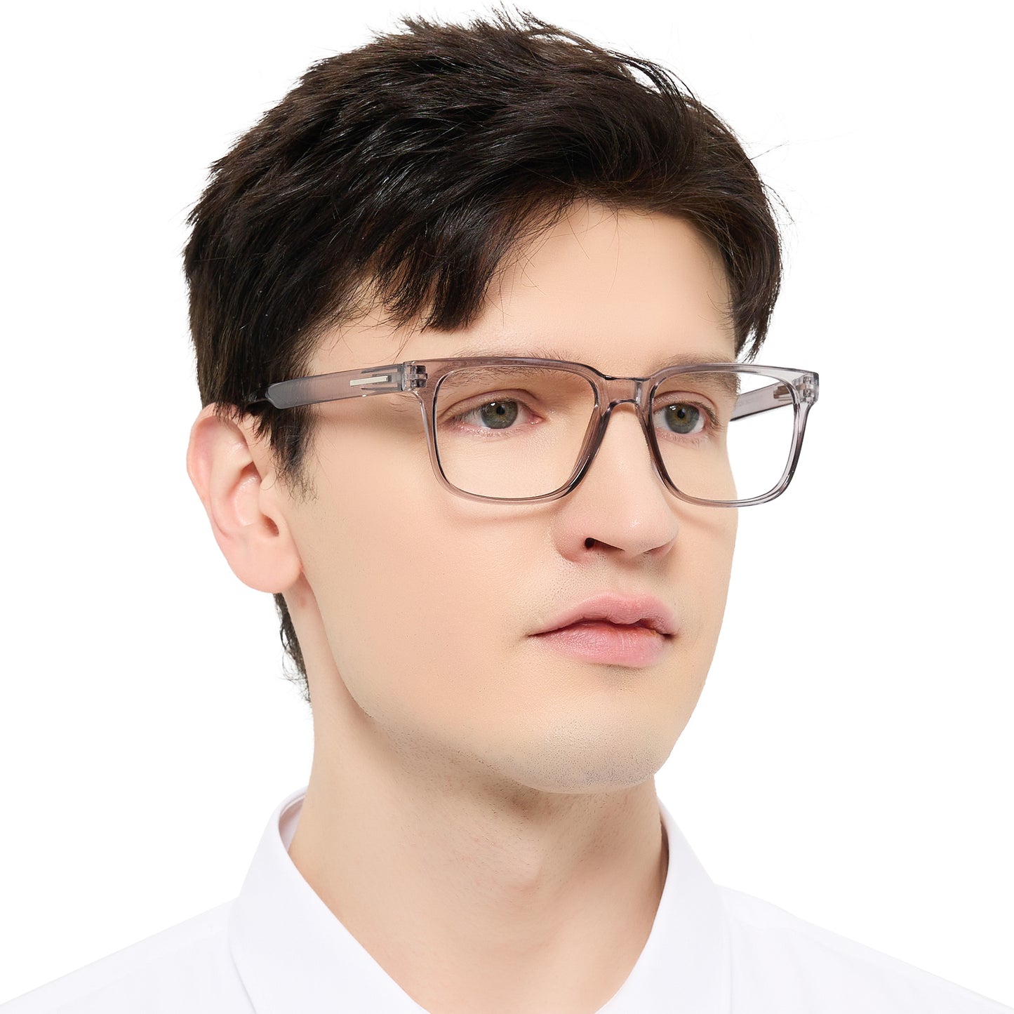 OCCI CHIARI Mens +1.00 Reading Glasses for Big Head Stylish Square Readers OC5284