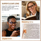 OCCI CHIARI Folding Reading Glasses for Women Wide Frame Readers OC5201