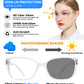 OCCI CHIARI Blue Light Blocking Photochromic Reading Glasses  Large Sunglasses Readers(1.0 1.5 2.0 2.5 3.0 3.5 4.0)