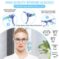 Computer Reading Glasses Blue Light Blocking Round Reader For Women