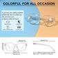 OCCI CHIARI Reading Glasses For Women Wide Square Reader 1.0 1.5 2.0 2.5 3.0 3.5 4.0 5.0 6.0 1.25 1.75 2.25 2.75