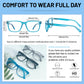 OCCI CHIARI Mens +1.00 Reading Glasses for Big Head Stylish Square Readers OC5284