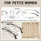 OCCI CHIARI Round Reading Glasses for Small Face Narrow Lightweight Readers OC5324
