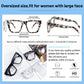 OCCI CHIARI Big Square Reading Glasses Women Comfortable Readers  OC5254