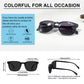 OCCI CHIARI XL Sunglasses with Readers for Men Large Head Comfortable Sun Reading Glasses 1.0 1.25 1.5 1.75 2.0 2.25 2.5 2.75 3.0 3.5