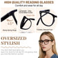 OCCI CHIARI Folding Reading Glasses for Women Wide Frame Readers OC5201