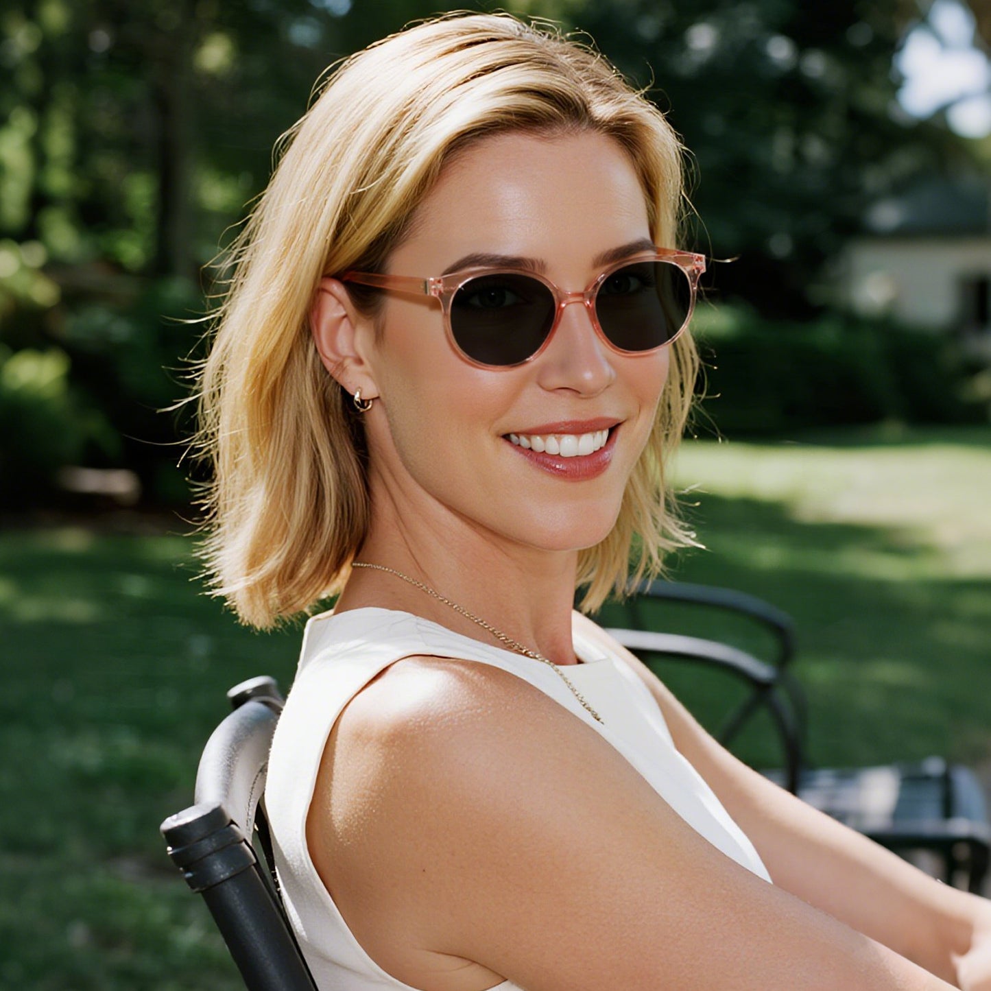 Reading Sunglasses Women UV Protection Outdoor Reader Glasses OC5017S