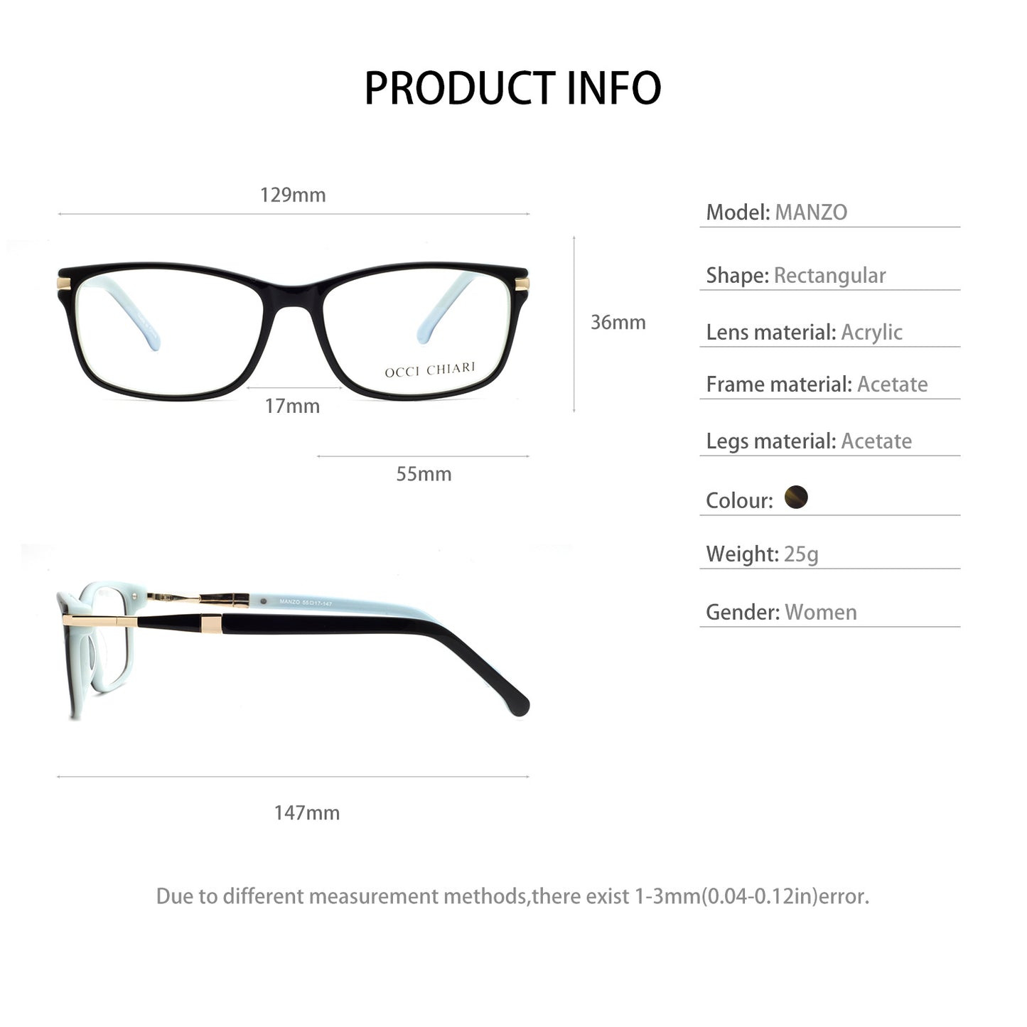 Women  Prescription Eyewear Frame