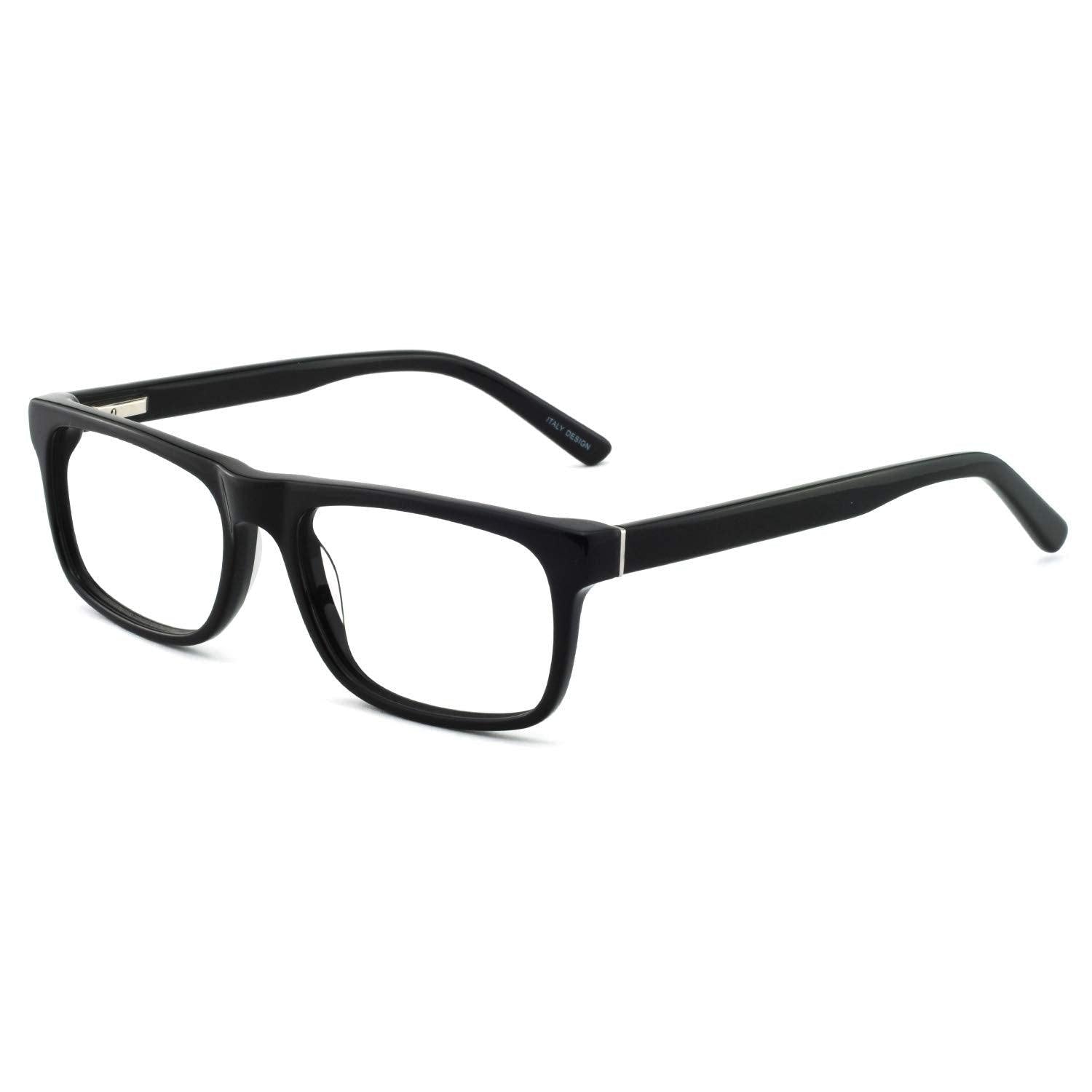 OCCI CHIARI Blue Light Rectangle Reading Glasses for Men 1.0 1.5 2.0 2.5 3.0 3.5 - Occichiari 