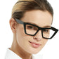Reading Glasses for Women Cat Eye Fashion Reader Black