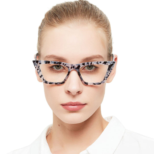 OCCI CHIARI Lightweight Reading Glasses 2.75 for Mens Designer Blue Light  Blocking Glasses with Comfortable Titanium Frameless, Acrylic Lens(Gold