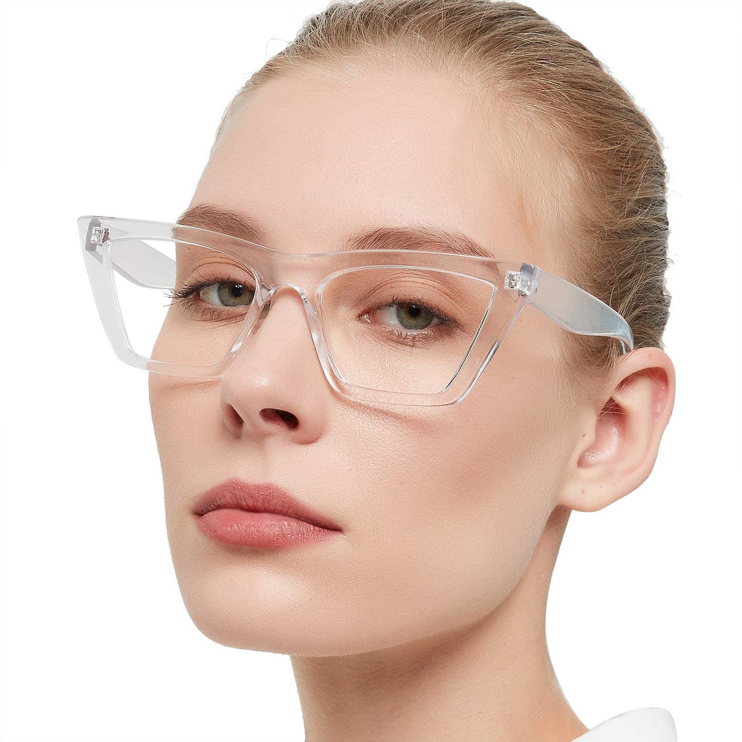 Reading Glasses for Women Cat Eye Fashion Reader Transparente