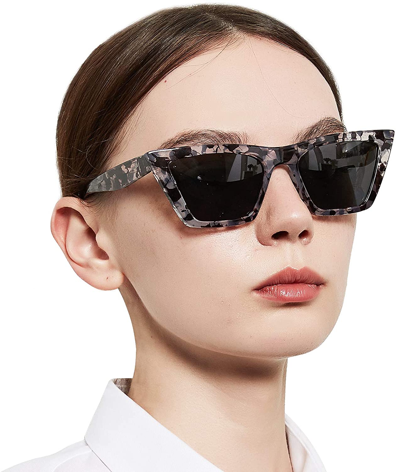 OCCI CHIARI Reading Glasses for Women Cat Eye Fashion Reader Sunglasses Demi