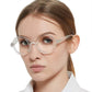 OCCI CHIARI Reading Glasses Women's Reader Clear Frame OC5122