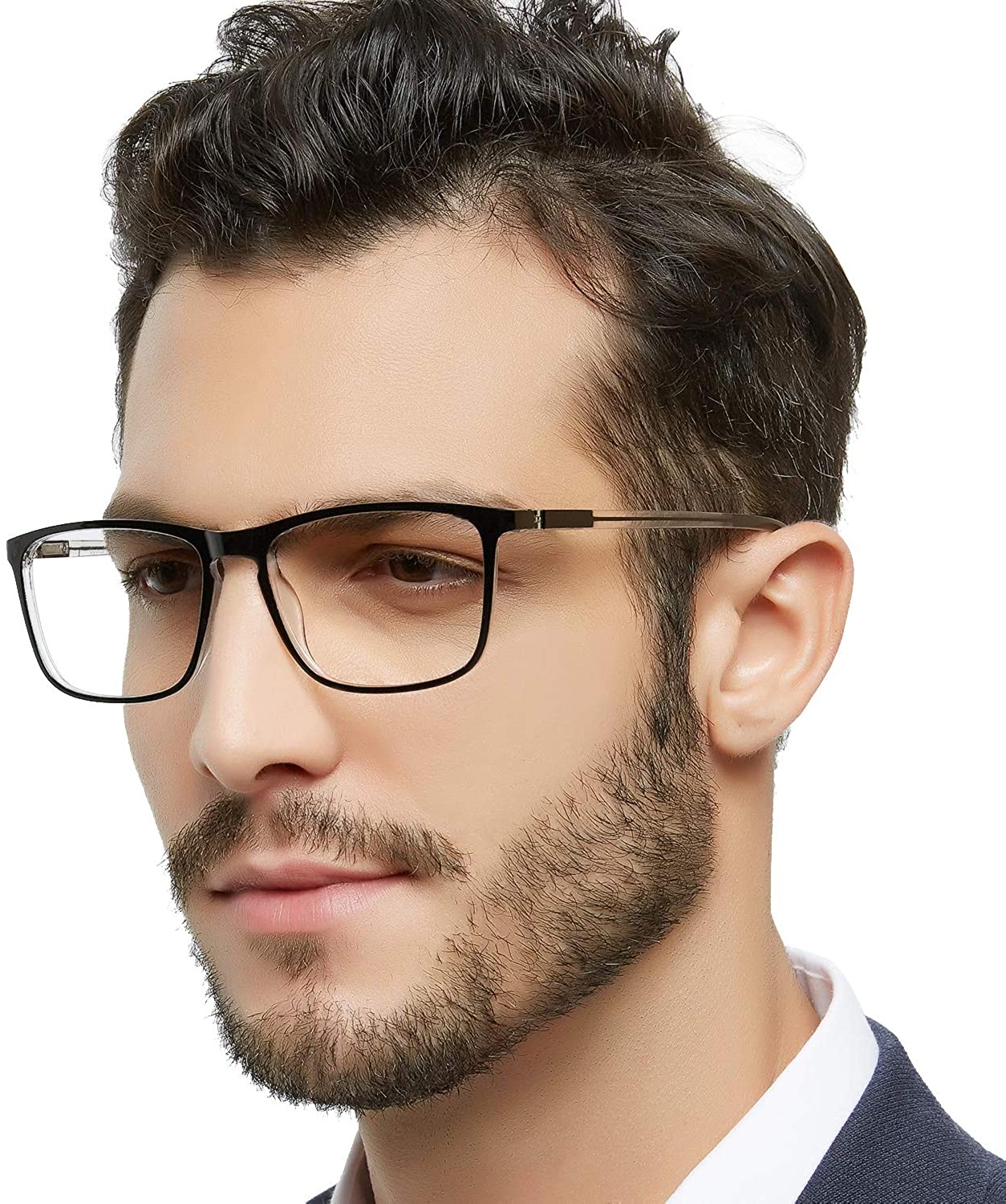 OCCI CHIARI Reading Glasses Men's Large Reader Durable Spring Hinge