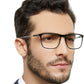 OCCI CHIARI Reading Glasses Men's Large Reader Durable Spring Hinge 04
