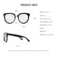 Classic Cat Eye Polaroid Lens Sunglasses For Women Acetate Frame with Spring Hinges - Occichiari 