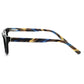 Men Fashion Black Rectangle Eyewear Frame With Prescription Clear Lens - Occichiari 