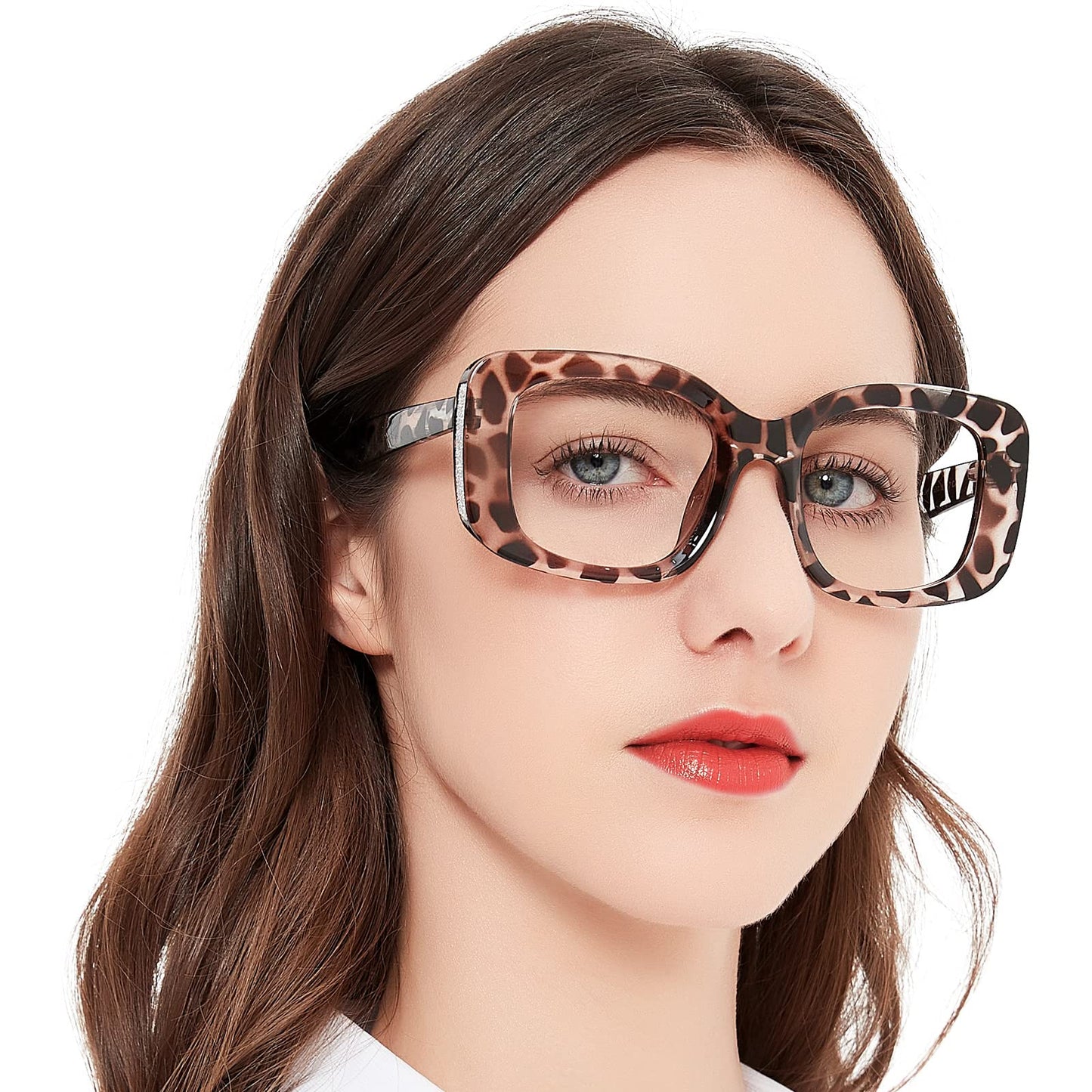 OCCI CHIARI Oversized Reading Glasses For Women Large Reader 1.0 1.5 2.0 2.5 3.0 3.5 4.0 5.0 6.0