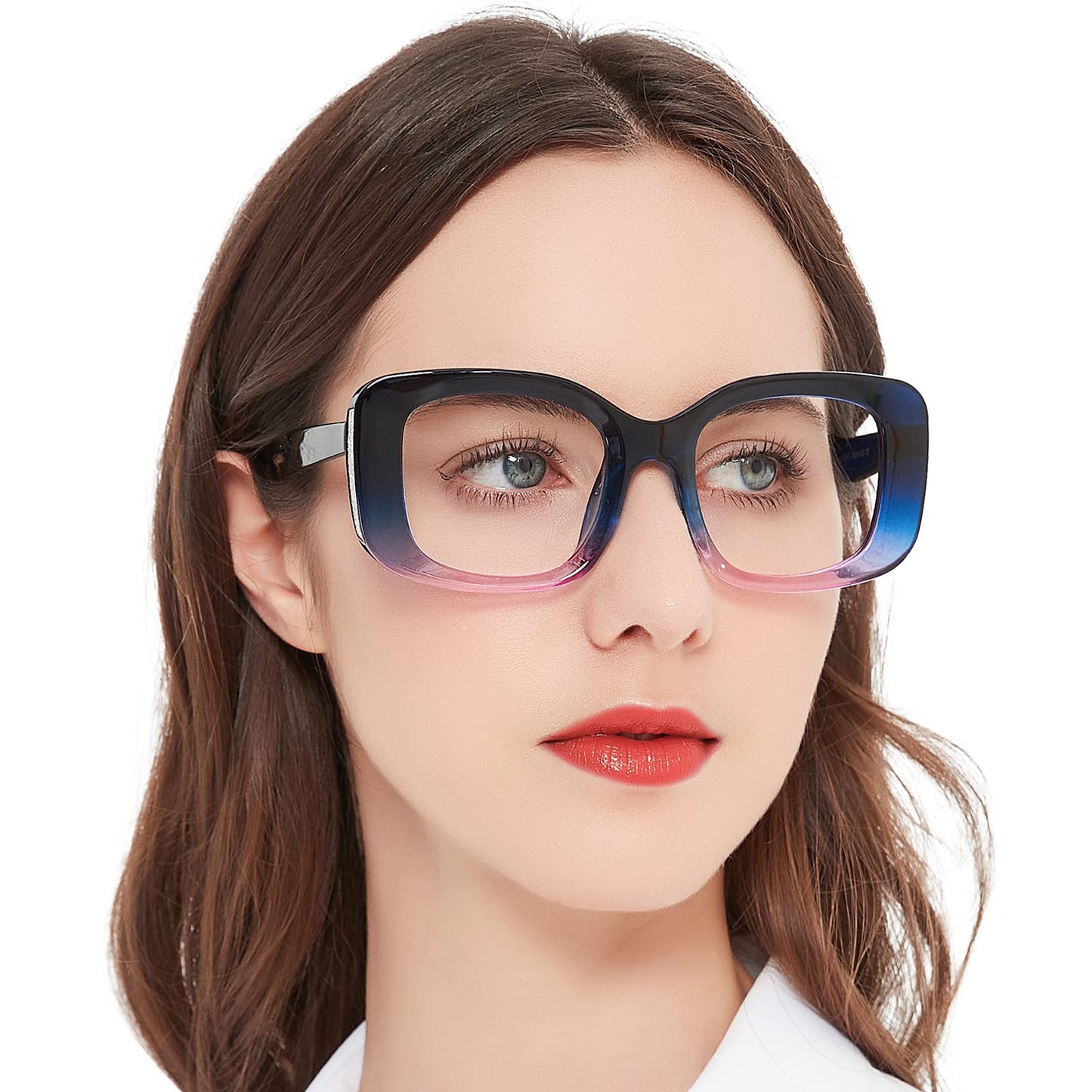 OCCI CHIARI Oversized Reading Glasses For Women Large Reader 1.0 1.5 2.0 2.5 3.0 3.5 4.0 5.0 6.0