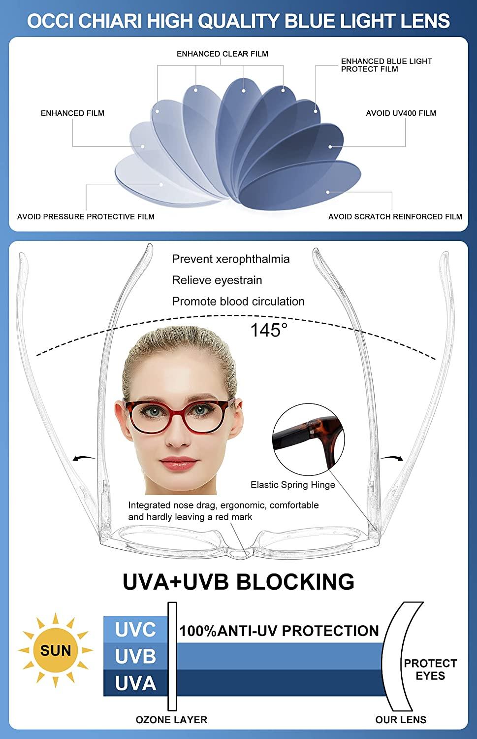 OCCI CHIARI  Reading Glasses Lightweight Reader - Occichiari 