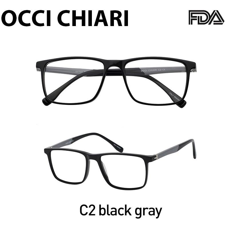 Men's  Eyeglasses Frames Prescription Eyewear lunette - Occichiari 