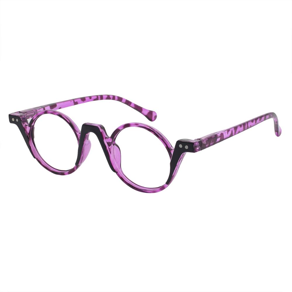 Women Round Eyeglasses Clear Large Optical Frames