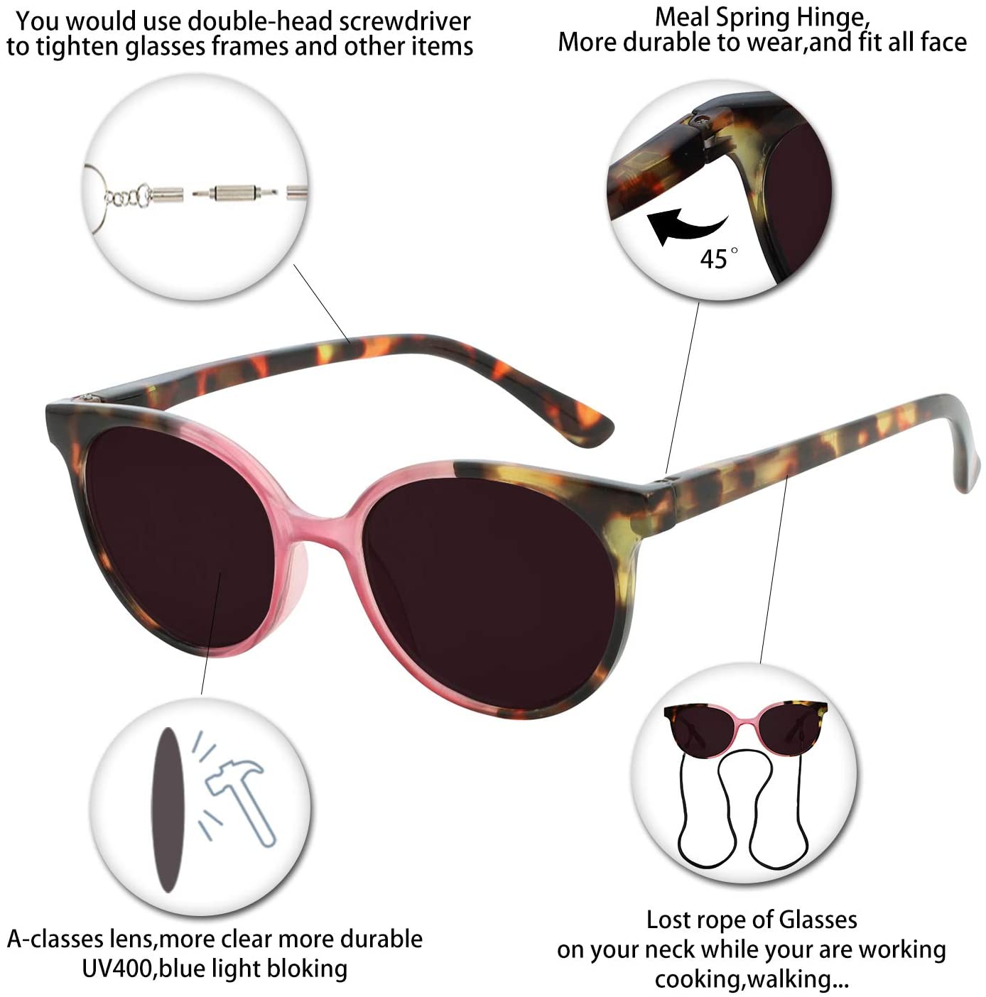 Reader sunglasses cheap with uv protection