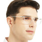 OCCI CHIARI Reading Glasses Men's Large Reader Durable Spring Hinge