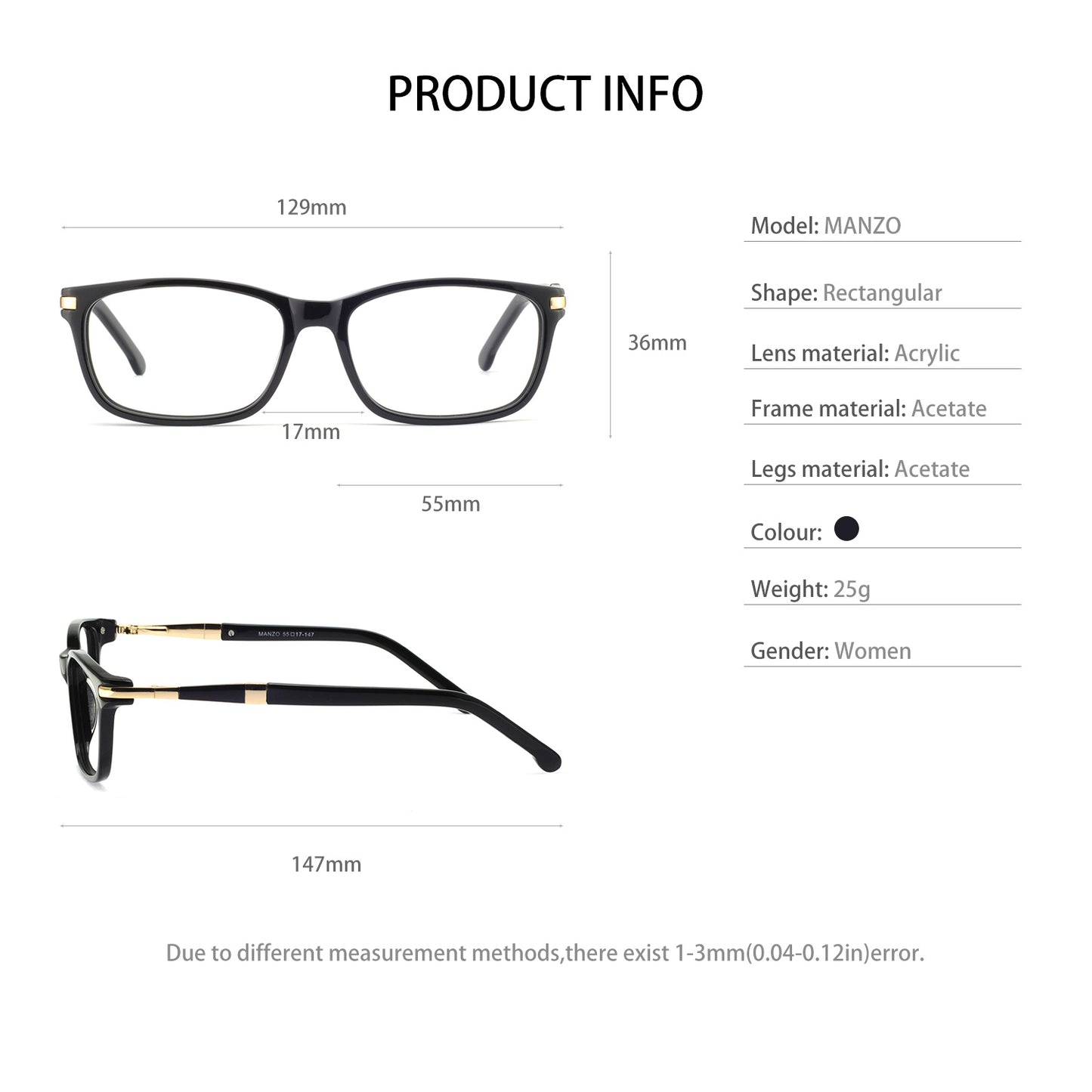 Women  Prescription Eyewear Frame